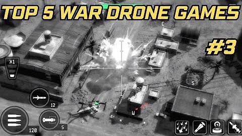 Top 5 Best War Drone Games for Android | Epic Drone Attack Games 2025#