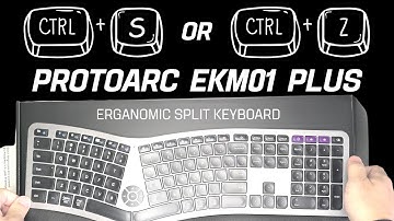 Protoarc EKM01 PLUS Ergonomic Keyboard Review: The Ultimate Comfort for Your Office (2024)
