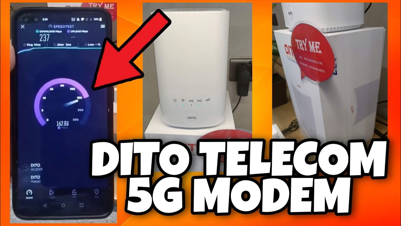 DITO TELECOM 5G MODEM SPEEDTEST YouTube DITO TELECOM 5G MODEM SPEEDTEST YouTube