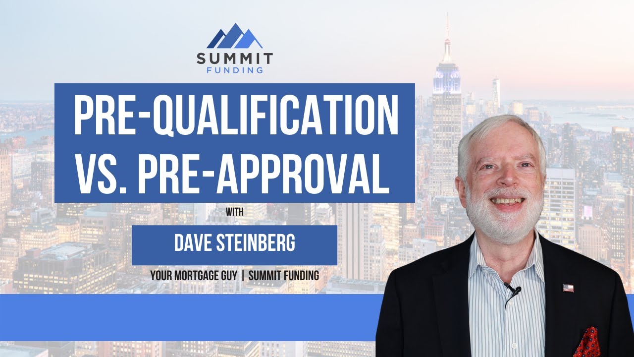 Pre-qualification vs. Pre-approval