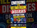 Emerging & Re-emerging Diseases#psm#neet #neetpg #mbbs #youtubeshorts #communitymedicine #upsc#fmge