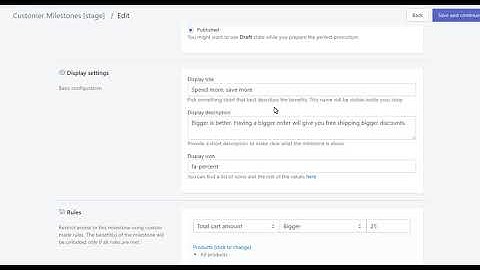 Discount + Free Shipping on specific products on Shopify - Customer Milestones App