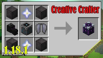 Creative Crafter Mod 1.18.1 & How To Download and Install for Minecraft