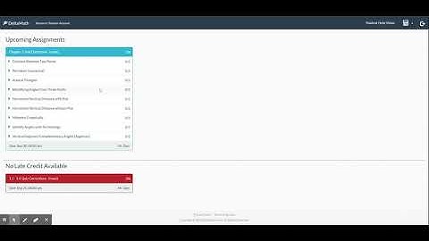DeltaMath Test Corrections