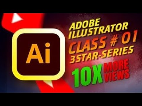 Adobe illustrator | Graphic design | Class 01 #1million - YouTube