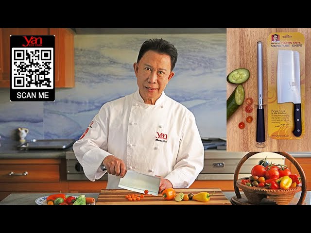 Chef Martin Yan's Signature Knife - YouTube