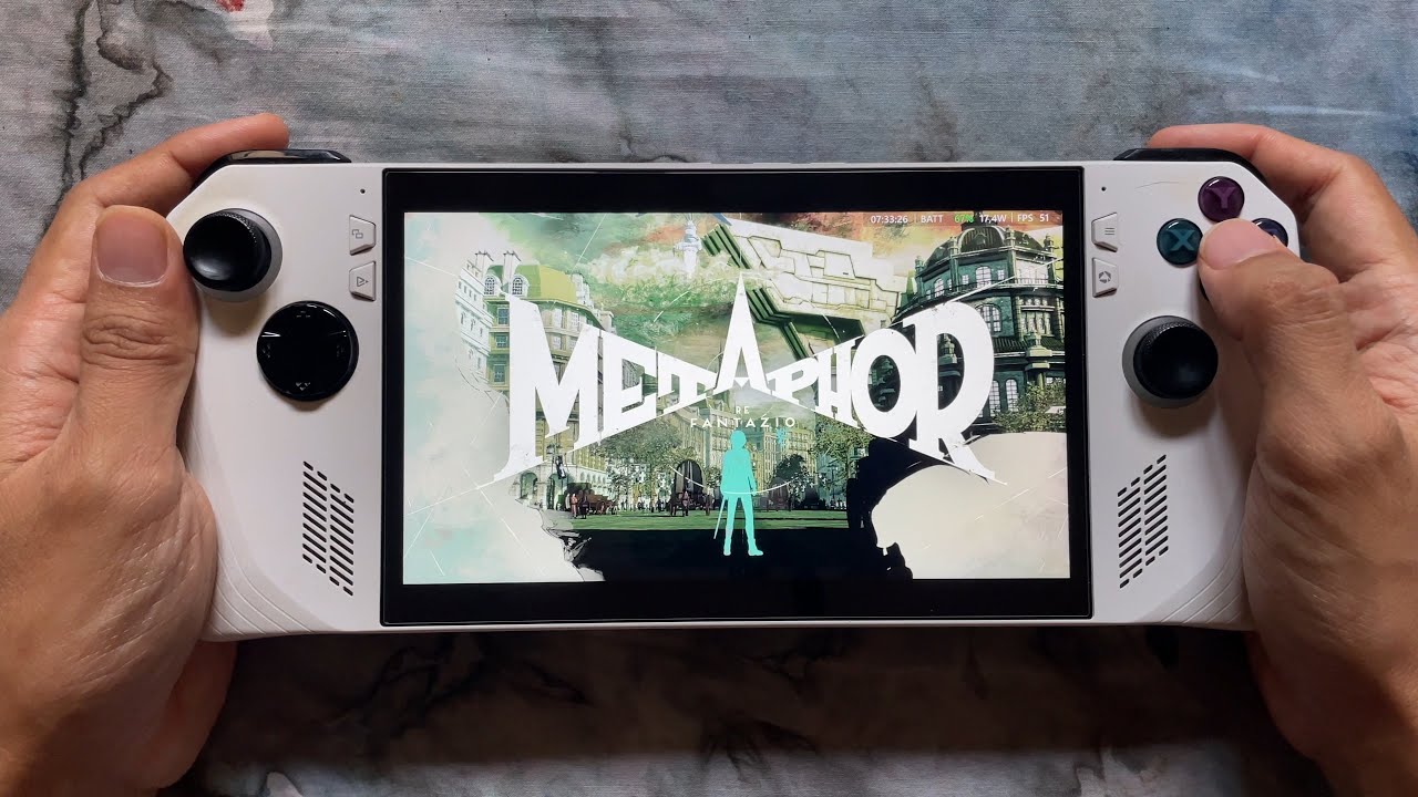 Metaphor: ReFantazio - Asus Rog Ally (pc handheld)