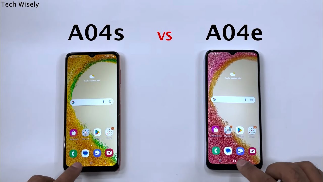 SAMSUNG A04s vs A04e - SPEED TEST