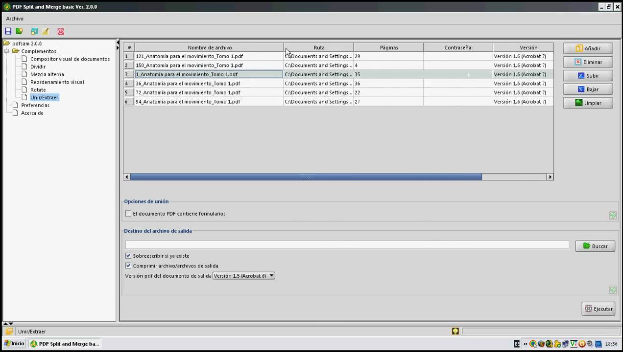 Unir Archivos PDF YouTube Unir archivos pdf youtube