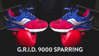 Saucony Grid 9000 Sparring with Saucony Sneaks