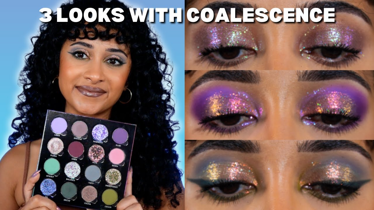 3 looks with Coalescence | Bella Beaute Bar x noopur_makeup - my collab palette!