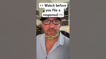 👀 FILING a RESPONSE is a BIG MISTAKE : Uncontested California Divorce