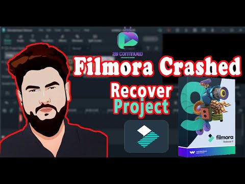 How to Restore Deleted or Crashed Filmora File । Filmora Lost file ...