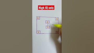 Connect 1 to 1, 2 to 2, 3 to 3 without crossing the lines! For High IQ only