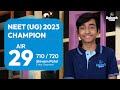 Neet ug 2023 result shivam  air 29 710720  aakash is the best in the country for neet