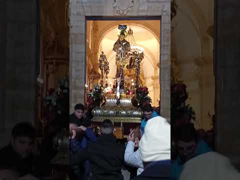 Video Melilli ( SR) Uscita del simulacro di S. Sebastiano dalla chiesa Madre 27/01/2926