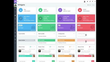 A Pro – Responsive Admin Dashboard Templates