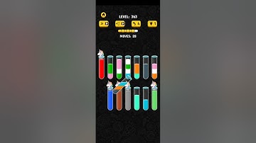 Map 363 Solution||Color Water Sort 3D!