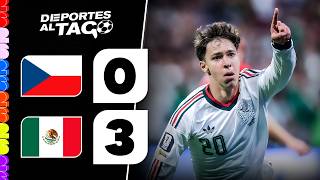 ✅ MÉXICO goleó 3-0 a REPÚBLICA CHECA y cerró una Fase de Grupos con PUNTAJE IDEAL