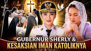 Di balik POPULARITAS Gubernur SHERLY TJOANDA, ada iman KATOLIK yg kuat‼️Kesaksian..