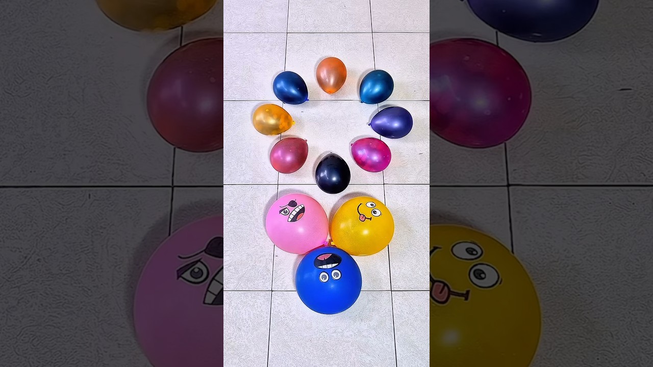 Самый захватывающий челлендж по лопанию воздушных шариков 🔥💥 | Вы не сможете оторваться от просмо...