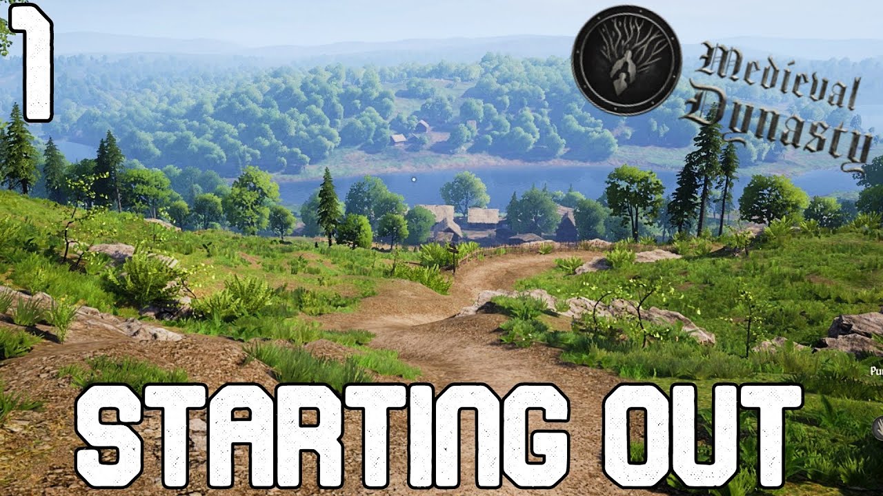 Medieval Dynasty | Episode 1 | Starting Out | Survive | Build | Farm