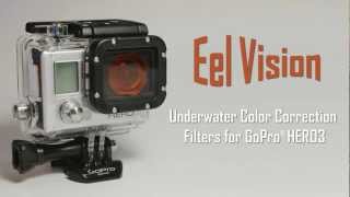 Eelvision Underwater Color Correction Filter For Gopro Hero4 And Hero33