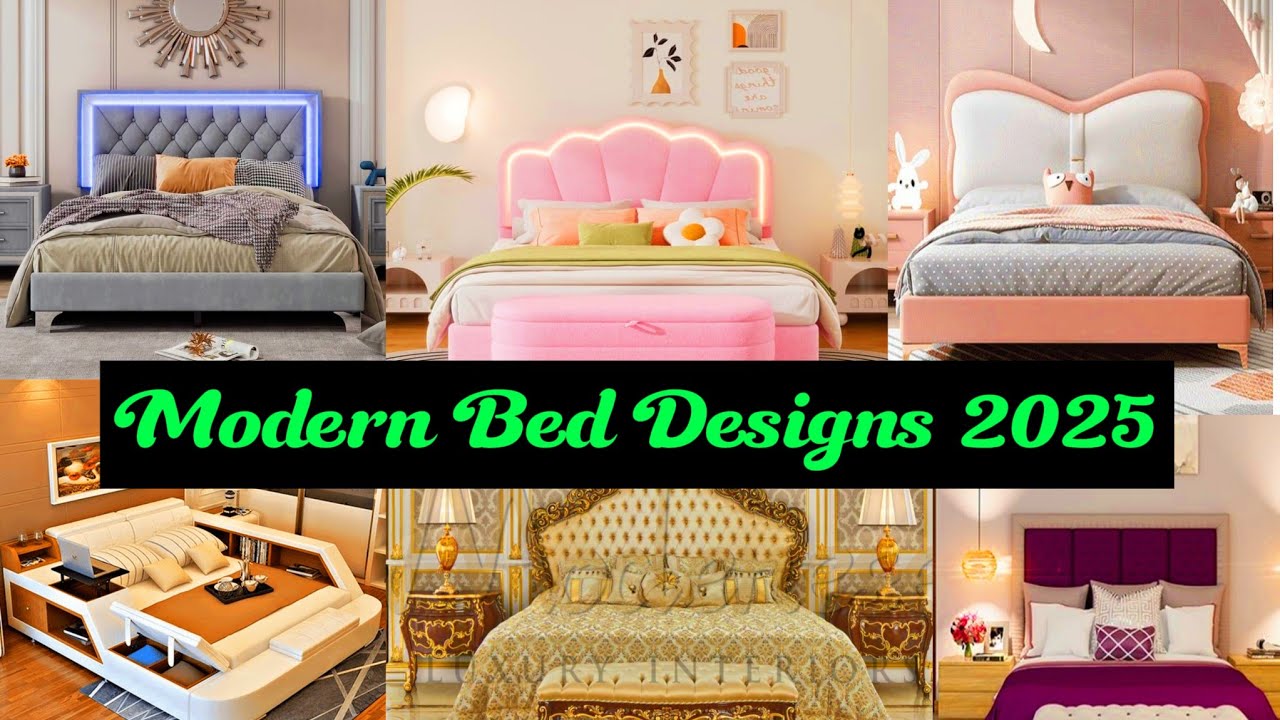 New & Modern Bed Designs 2025 | Latest Bed Design Ideas for a Stylish Bedroom 