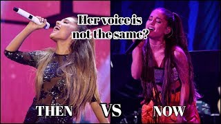 Ariana Grande in SAME Songs THEN &amp; NOW Live