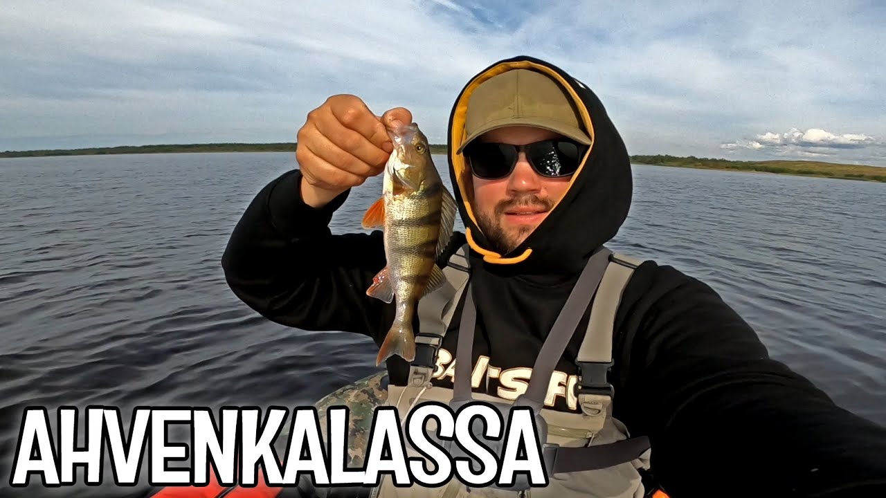 AHVENTA KELLUNTARENKAASTA - SCANDINAVIAN TACKLE - FLOAT TUBE 900 - PERCH & ZANDER COMBO
