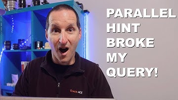 Does the PARALLEL hint disable indexes?