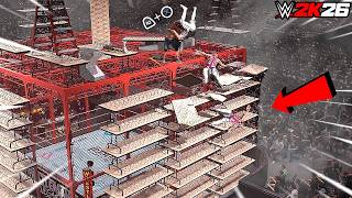 Craziest OMG Moments in WWE 2K26! (PURE CHAOS)
