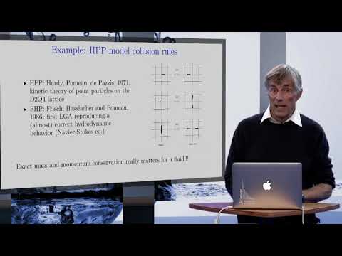Lattice-gas models - Simulation and modeling of natural processes