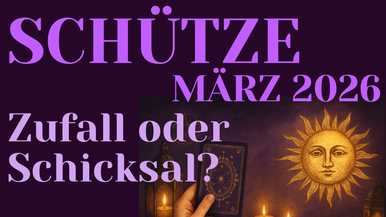 ♐️Schütze MÄRZ 2026❤️Eine Begegnung, die mehr verändert als gedacht.💫