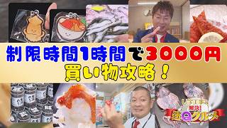 U字工事の挑戦！ 1時間 3000円で『一色さかな広場』の魅力を味わう!!【U字工事の解決！迷Qグルメ】