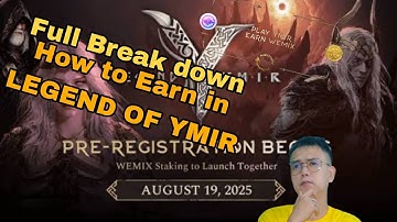 How to Earn in Legend of Ymir | Full Breakdown (Play and Earn Guide 2025)