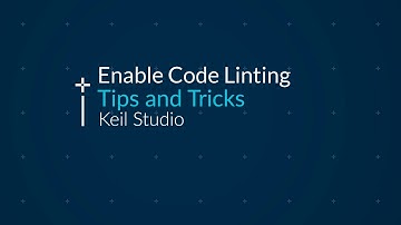 How to enable code linting in Keil Studio