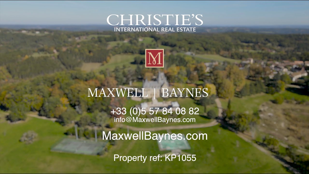 EXCLUSIVE! Stunning high luxury Château for sale in Dordogne, France - Maxwell-Baynes KP1055