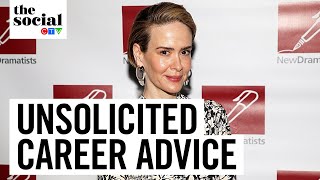 Sarah Paulson calls out actor on ‘Smartless’ | The Social