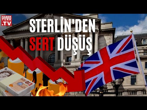 Sterlin'den beklenmeyen rekor düşüş!