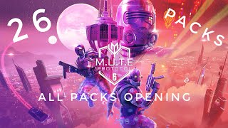 Opening All M.U.T.E Protocol Packs 300.000 Renown