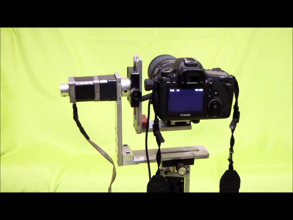 Motorized panorama and timelapse pan tilt system