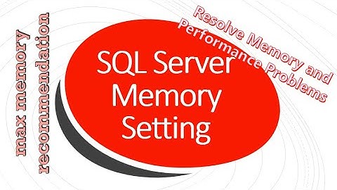 SQL Server Max Server Memory setting