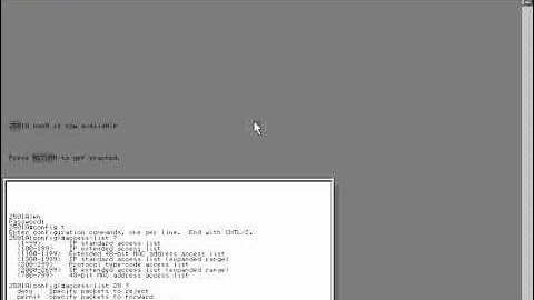 CCNA - Controlling Telnet Access.avi