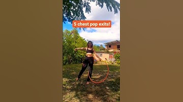 Chest pop exits hula hoop tutorial