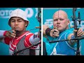 Indonesia v Ukraine – recurve men's team semifinal | Final Olympic qualifier 2021