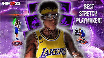 STRETCH PLAYMAKER BREAKING ANKLES IN NBA 2K20 PARK! BEST BUILD NBA 2K20
