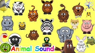 The Animal Sound Song || Kids Songs and Nursery Rhymes || EduFam ~