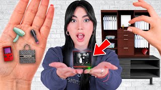 PROBANDO COSAS MINIATURAS QUE SI FUNCIONAN DE VERDAD 😱  | Claudipia