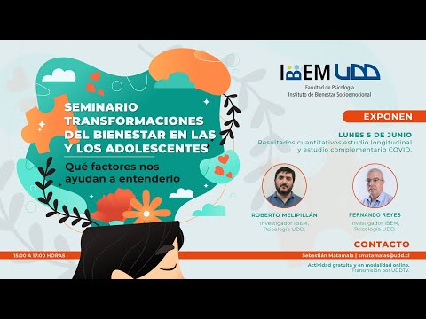 1° Jornada - Seminario Transformaciones del Bienestar en las y los adolescentes